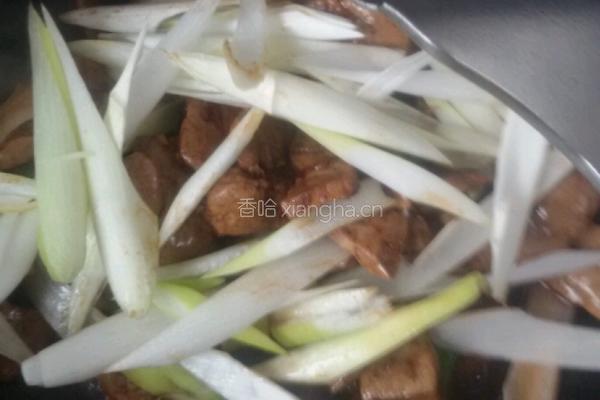 爆炒羊肝。的做法图解6