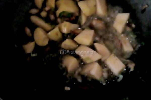 摘麻花羊肉烩南瓜的做法图解4