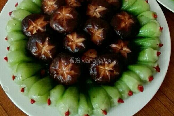 香菇油菜的做法图解6