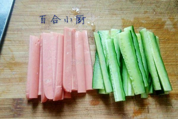 爽口豆卷的做法图解2