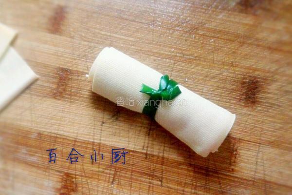 爽口豆卷的做法图解5