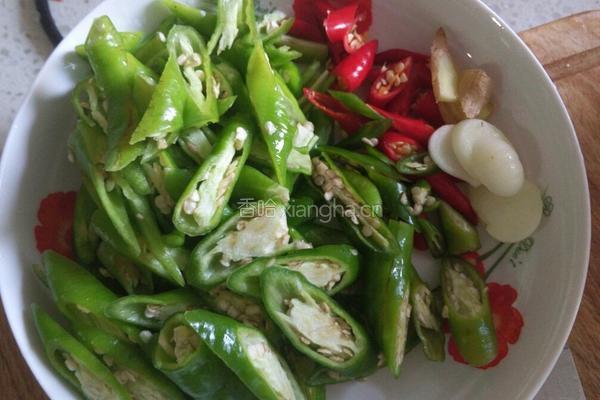 家常小炒肉的做法图解2