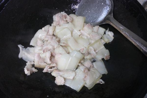 家常小炒肉的做法图解3