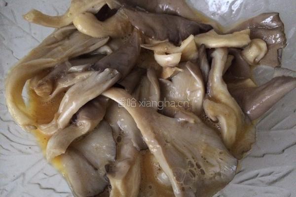 脆煎平菇的做法图解6