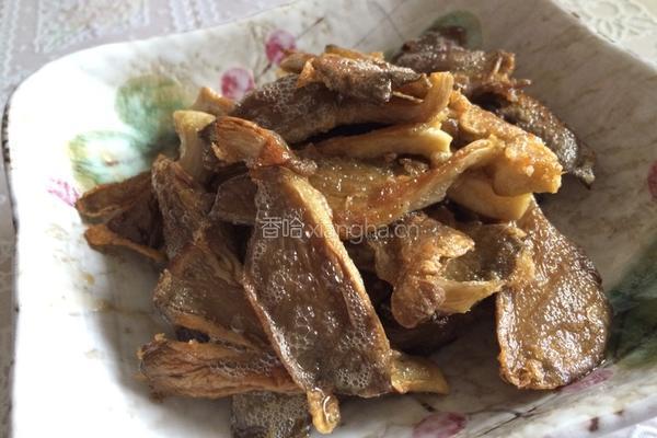 脆煎平菇的做法图解9