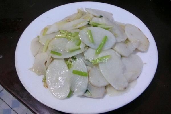 芹菜山药的做法图解5