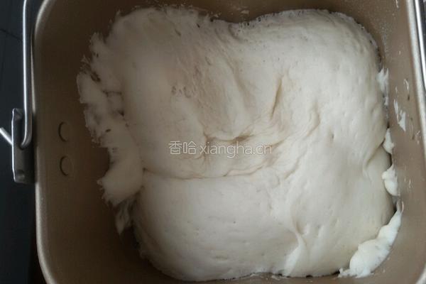 豇豆发面饺。的做法图解2