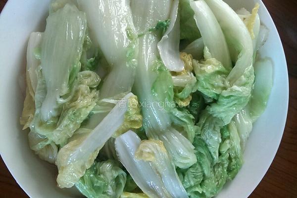 娃娃菜的做法图解3