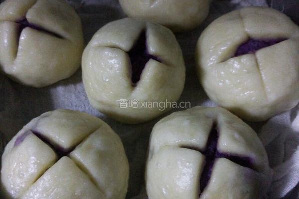 开口紫薯包的做法图解7