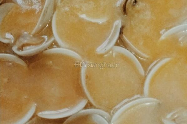 鸡蛋蒸蛤蜊的做法图解4