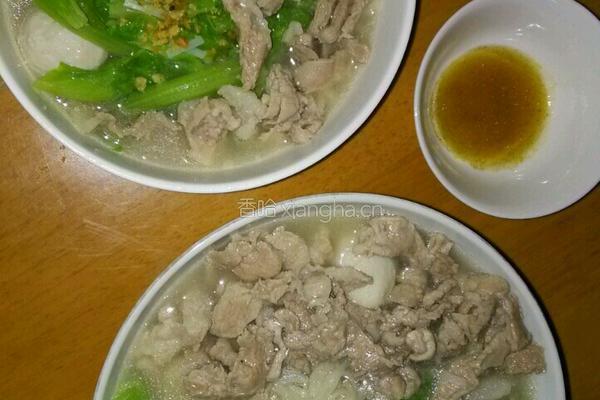 丸子瘦肉面的做法图解5
