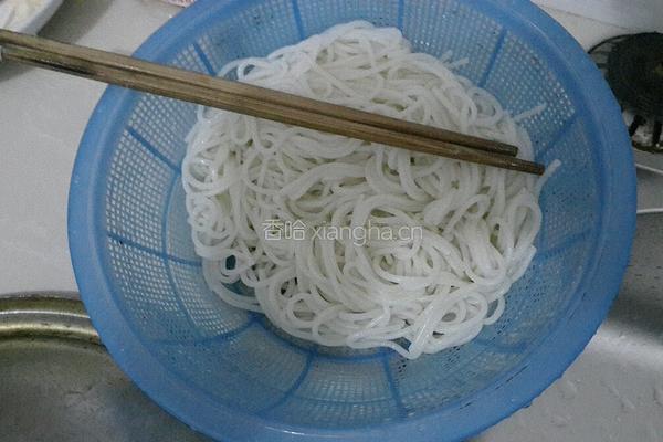 炒粉的做法图解2