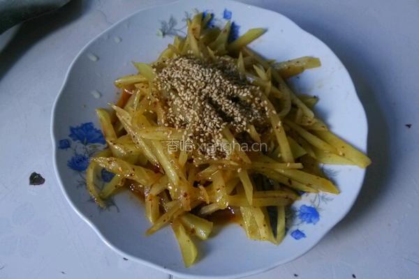 凉拌莴笋丝
