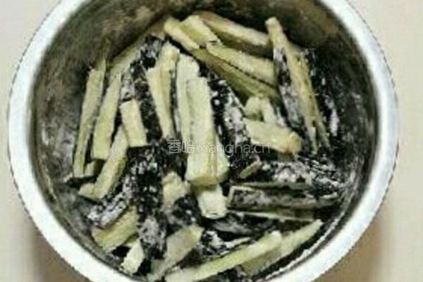 鱼香茄子的做法图解3
