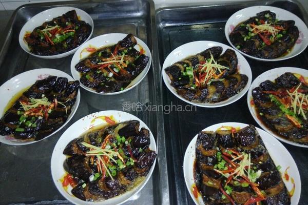 豉油蒸鱼鳞茄子的做法图解7