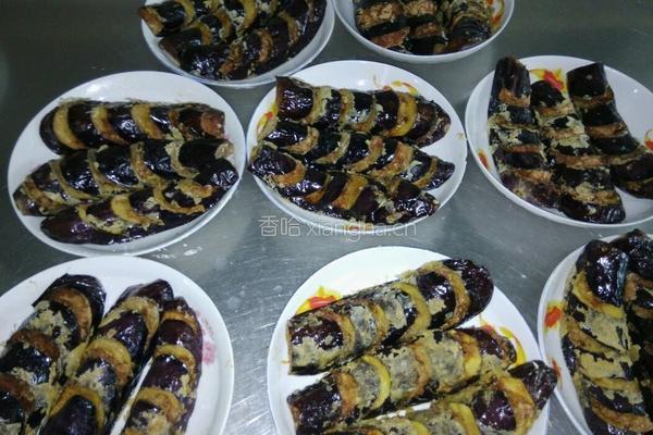 豉油蒸鱼鳞茄子的做法图解5