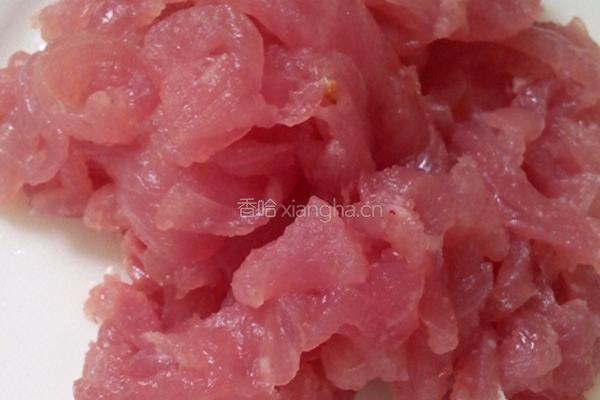 豆干肉丝的做法图解1