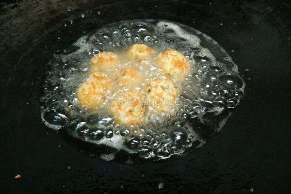 鱿鱼糯米饭团的做法图解9