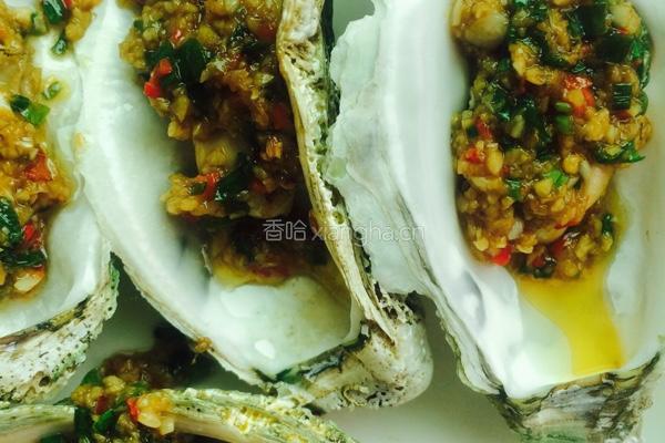 蒜蓉生蚝的做法图解5