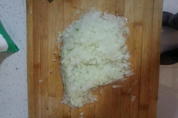 黑木耳毛豆冬瓜馄饨的做法图解1