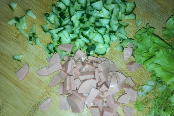 黑胡椒炒饭的做法图解1