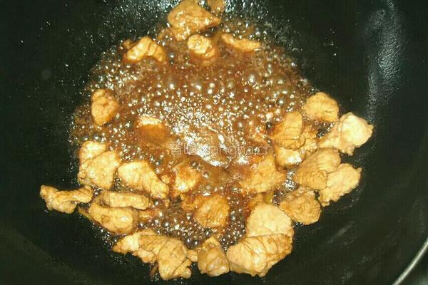 洋葱葱白炒肉片的做法图解4