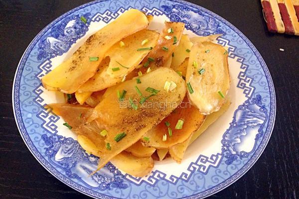 烤土豆片的做法图解5