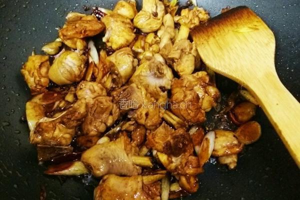 大盘鸡拌面的做法图解4