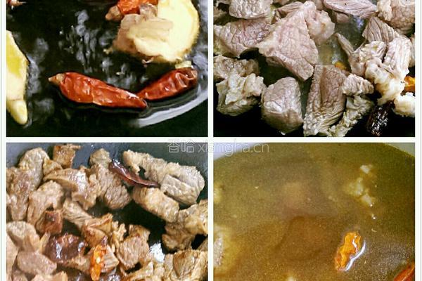 牛肉炖萝卜的做法图解3