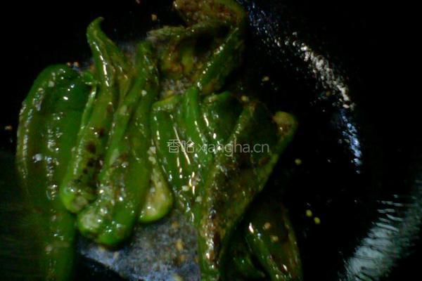 虎皮青椒炒肉丝的做法图解4