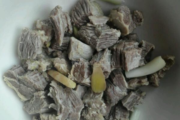 红烧牛肉面的做法图解3