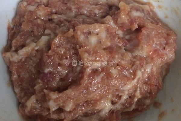 梅菜蒸肉饼的做法图解2