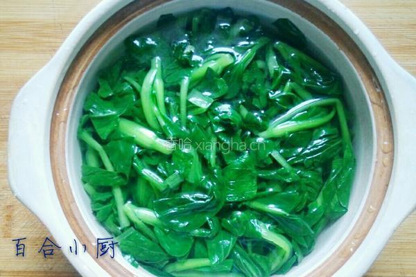 木耳青菜包的做法图解3