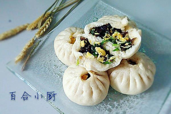 木耳青菜包的做法图解12