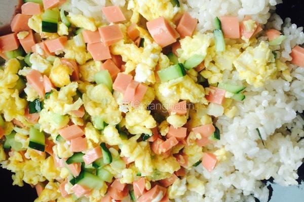 蛋炒饭的做法图解6