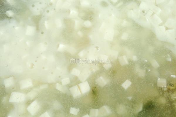莼菜豆腐羹的做法图解8