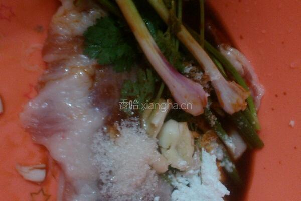 葱烧猪劲肉的做法图解2