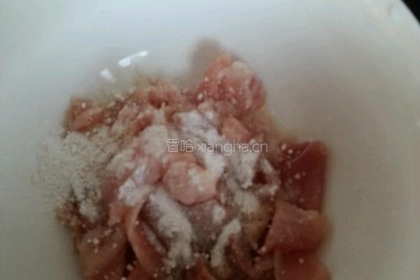 锅巴肉片的做法图解3