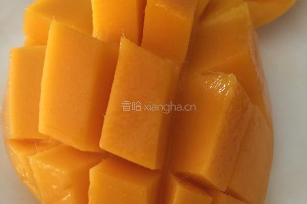 芒果冰淇淋的做法图解1
