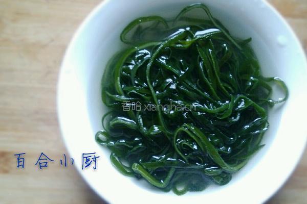 凉拌海带丝的做法图解1