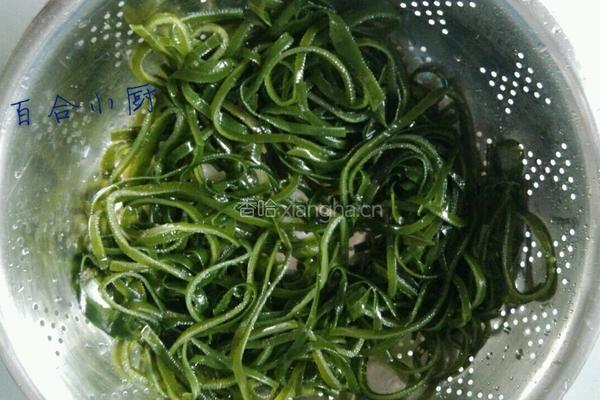 凉拌海带丝的做法图解3