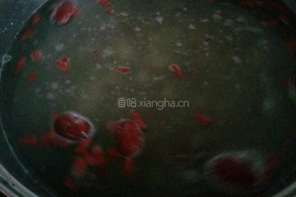 绿豆红枣小圆子的做法图解2