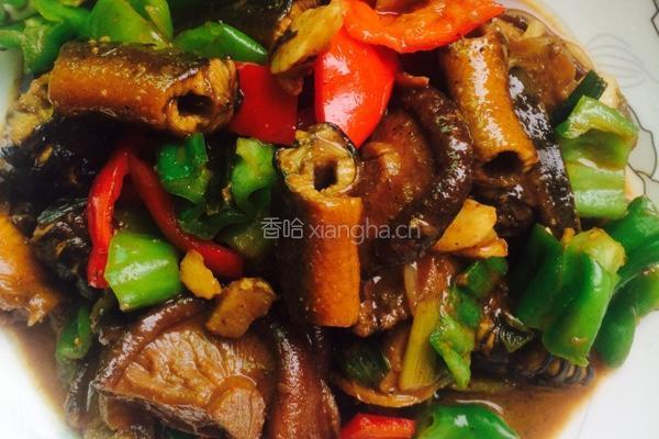 香菇鳝段的做法图解8