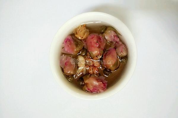 玫瑰茉莉奶茶的做法图解2