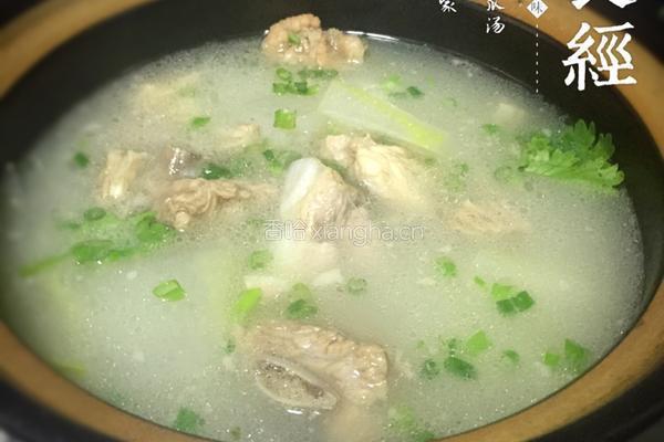 排骨冬瓜汤的做法图解4