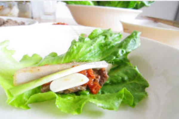 生菜牛肉卷的做法图解9