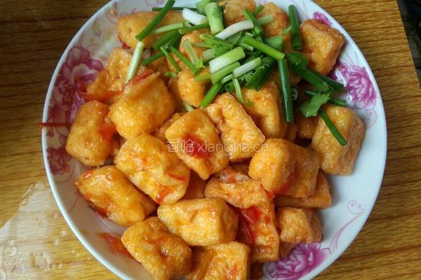 番茄煨豆腐炸的做法图解6