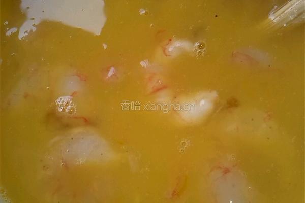 双椒滑蛋虾仁的做法图解4