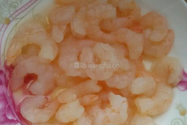虾仁冬瓜汤。的做法图解2