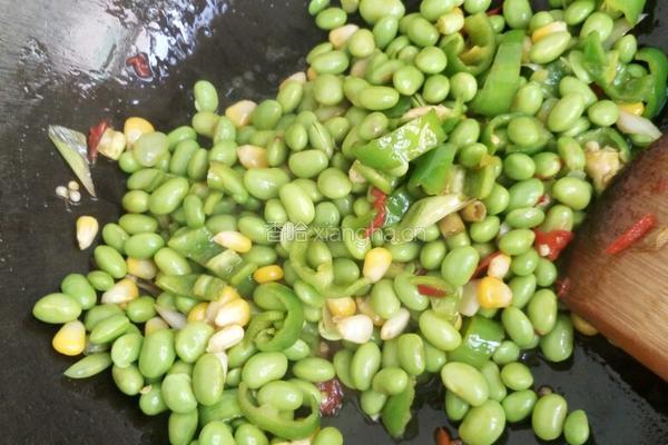 炒青豆的做法图解6